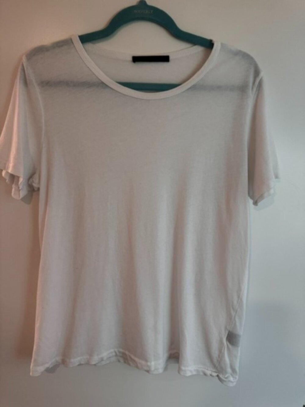 Jenni Kayne Basic Crewneck Tee White Size S